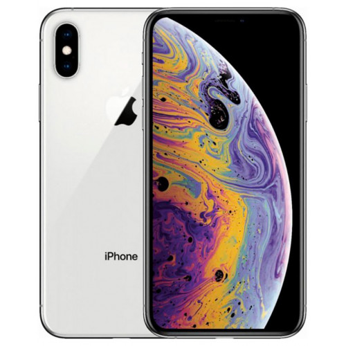 iPhone XS  Max 256gb, Dual Sim Silver (MT752) 