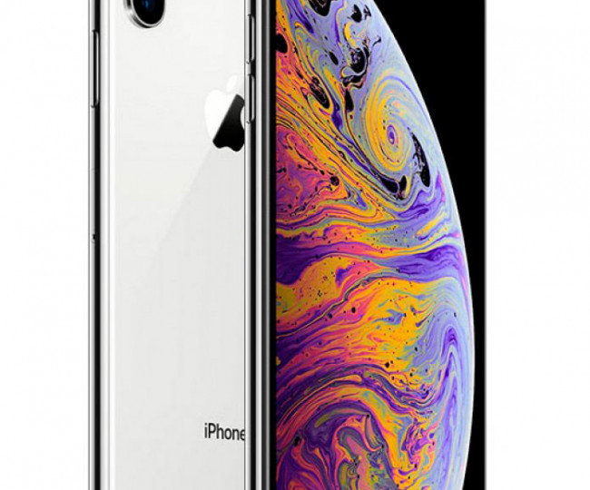 iPhone XS  Max 256gb, Dual Sim Silver (MT752) 