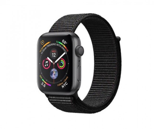 Apple Watch Series 4 44mm SG Aluminium Case Black Sport loop б/у