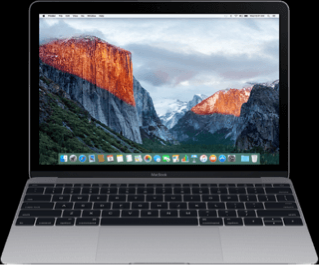 Apple MacBook 12" Space Gray 2016 (MLH72)