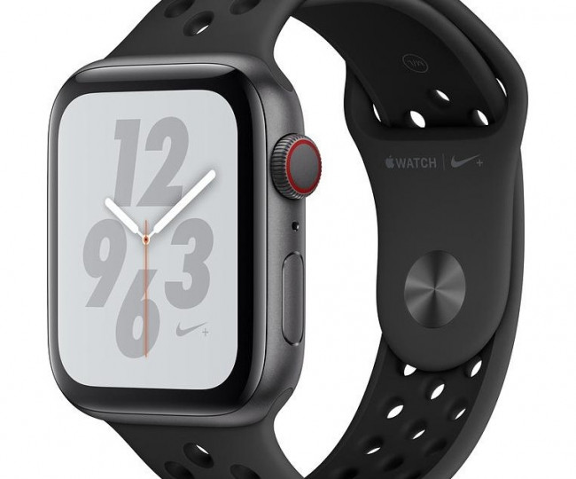 Apple Watch Series 4 Nike 44mm GPS+ LTE Space Gray Alum with Ant./Black Nike (MTXE2/MTXM2) 5/5 б/у