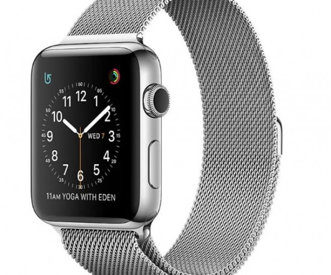 Ремінець для Apple Watch 38mm Milanese Loop Silver