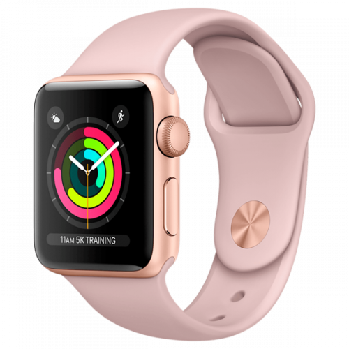 Ремінець Apple Watch 38 / 40mm Sport Band Pink Sand