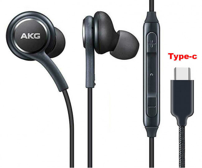 Наушники Samsung S10/Note10 AKG SM-G9730 ORI Type-C (Тех Пак)