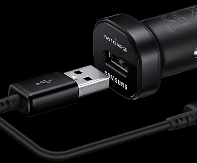 Автомобільний з/п Samsung Single USB Fast Charge (5.0V, 2.0A ORI)