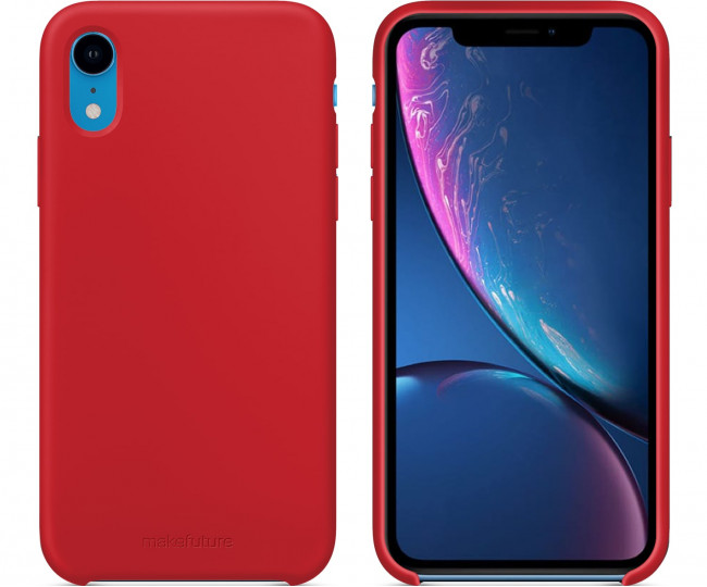 Чохол MF Apple iPhone XR Silicone Red