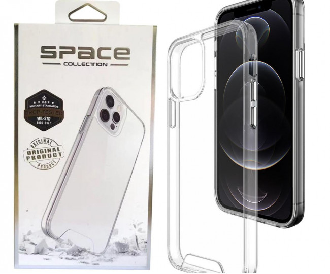 Чохол iPhone 13 Pro Space Collection Clear