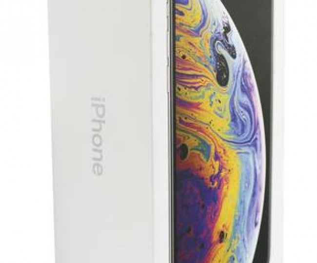 Коробка iPhone XS Silver