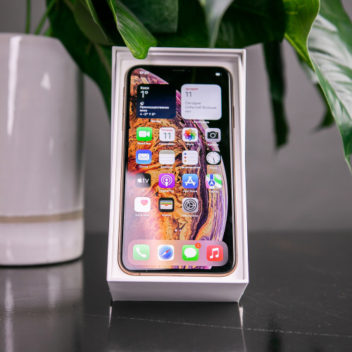 iPhone XS Max 256, Gold б/у