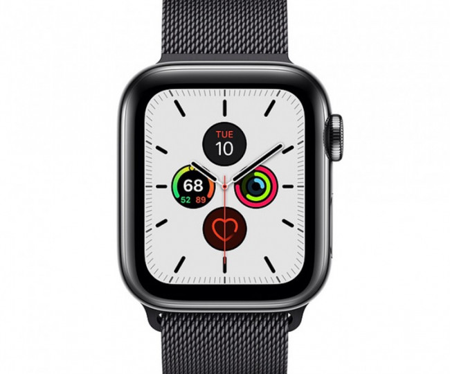 Apple Watch Series 5 (GPS + Cellular) 40mm SB Steel  Case with SB Milanese Loop (MWWX2) б/у