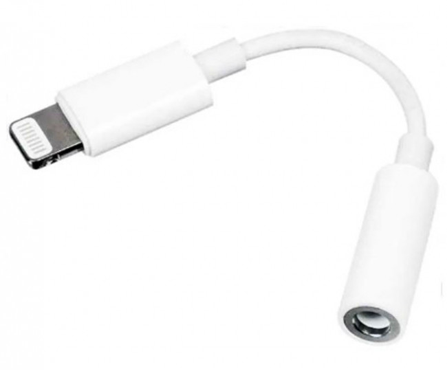 Переходник Apple Lightning to 3.5 mm Adapter