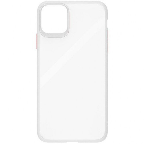 Чохол iPhone 11 Gingle Series Transparent/Red