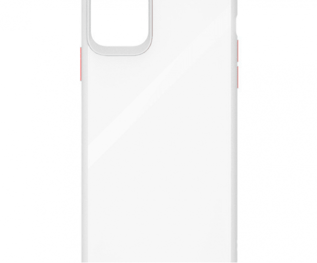 Чохол iPhone 12/12Pro Gingle Series Transparent/Red