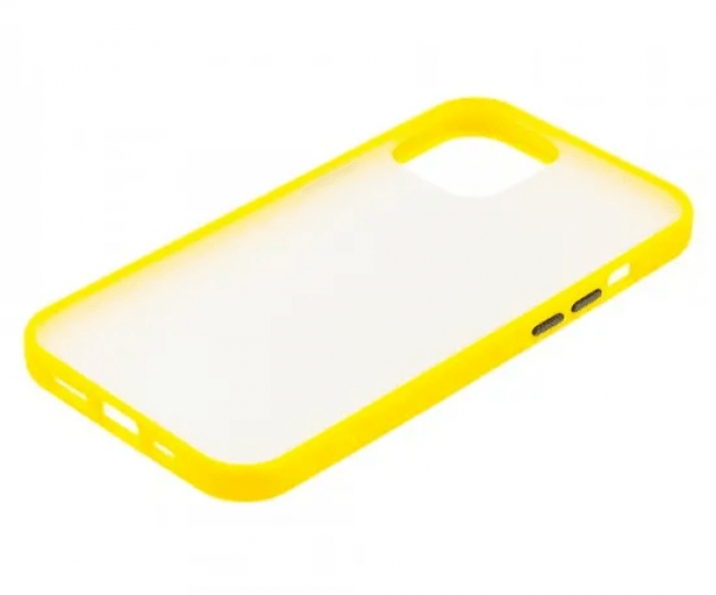 Чехол iPhone 12/12Pro Gingle Series Yellow/Black