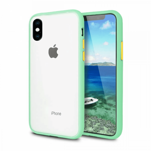 Чохол iPhone XR Gingle Series Mint/Orange