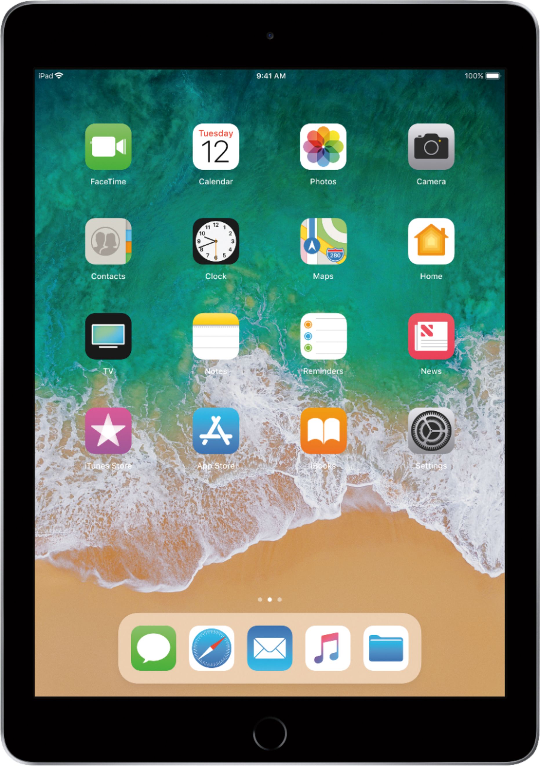 Планшет Apple iPad 2 018 32GB Wi-Fi Space Gray (MR7F2)