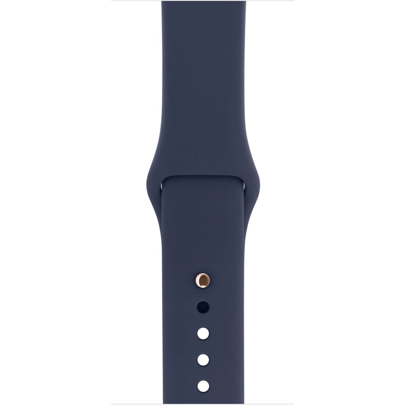 Apple Watch Series 2 38mm Gold Aluminum Case with Midnight Blue Sport Band (MQ132)