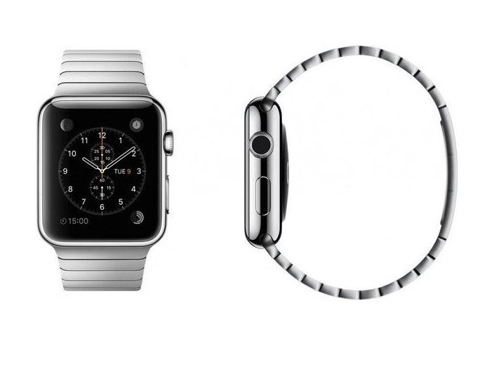 Apple Watch 42mm Stainless Steel Case with Stainless Steel Link Bracelet (MJ472)