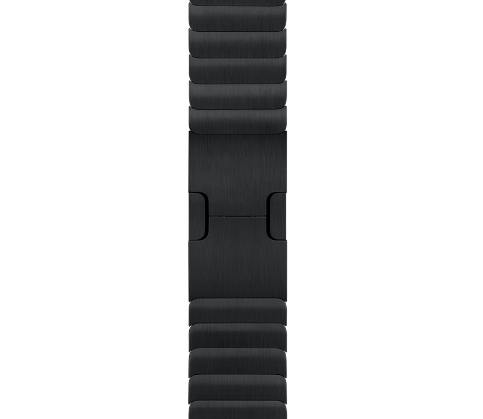 Apple Watch Series 2 42mm Space Black Stainless Steel Case with Space Black Link Bracelet Band (MNQ02)