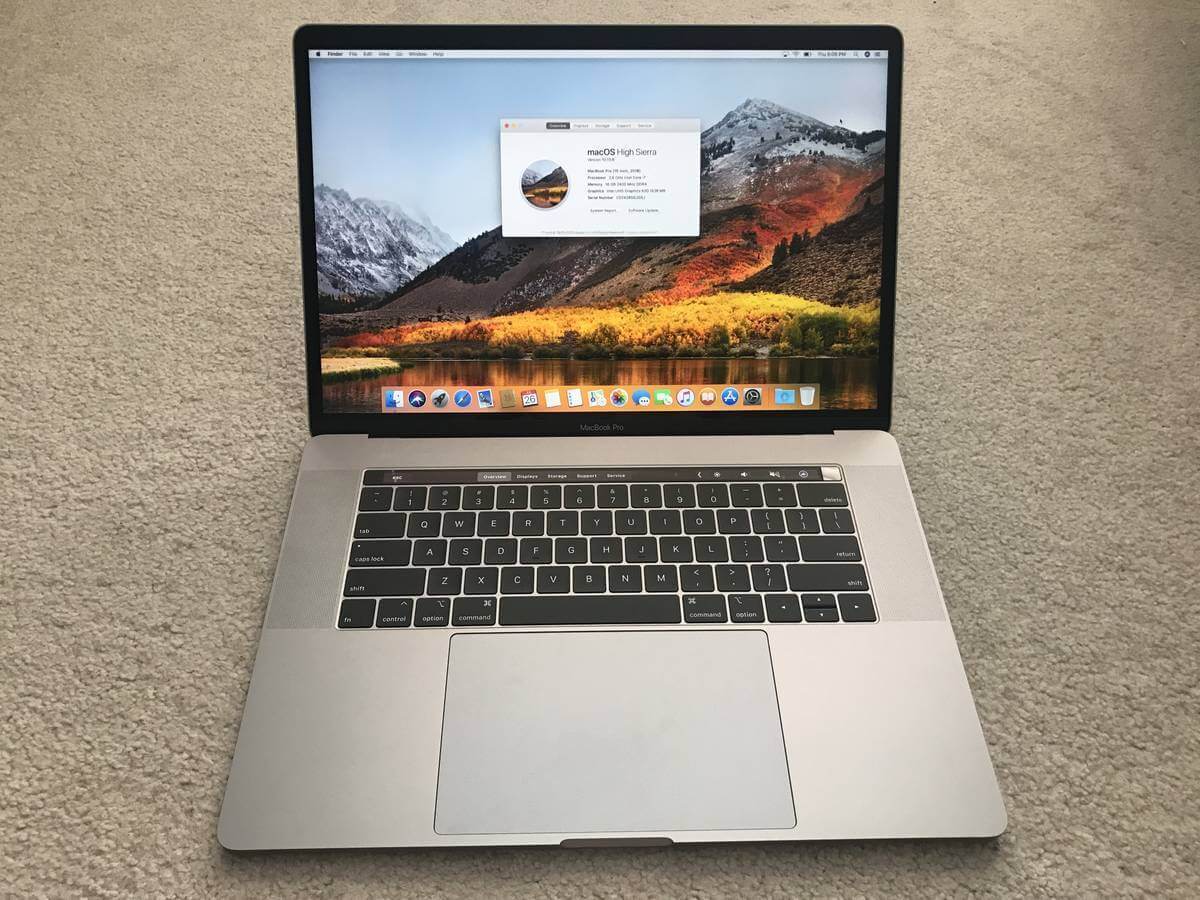 Apple MacBook Pro 15 Silver 2018 (MR962)