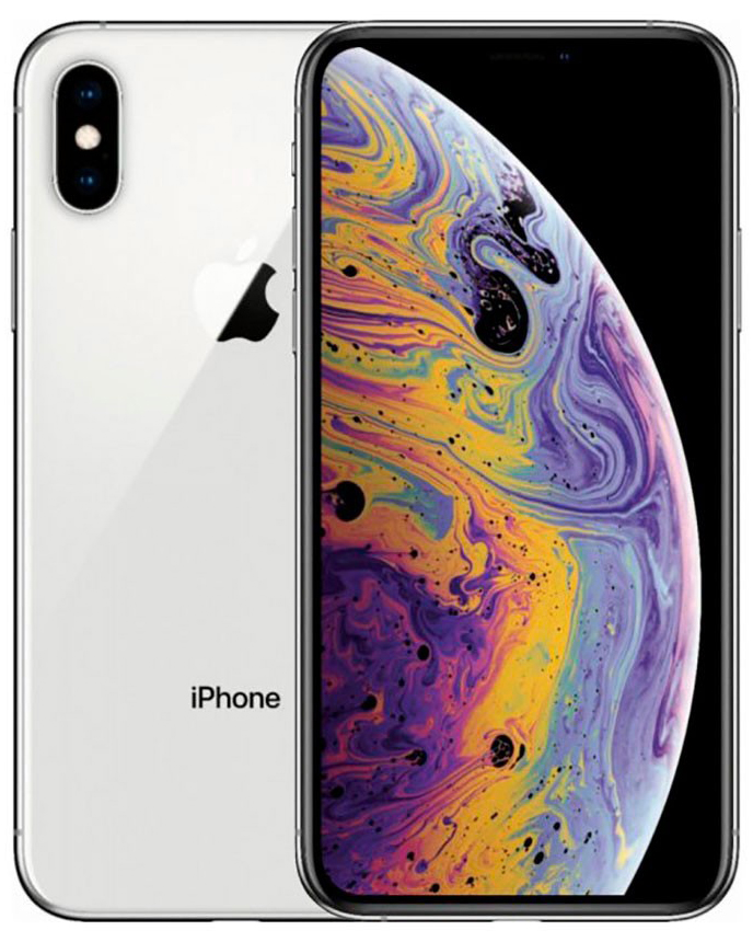 iPhone XS Max 256gb, Dual Sim Silver (MT752)