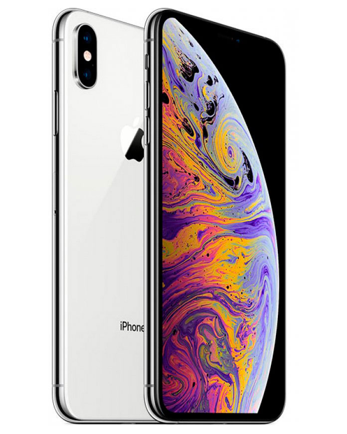 iPhone XS Max 256gb, Dual Sim Silver (MT752)