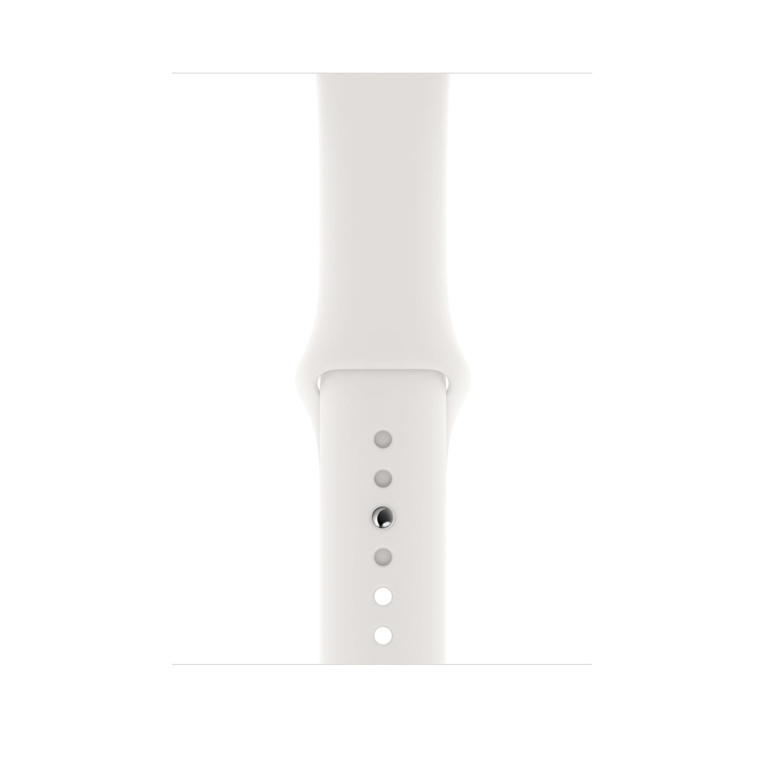 Apple Watch Series 4 (GPS + Cellular) 44mm Silver Aluminum Case with White Sport Loop (MTUU2) б/в