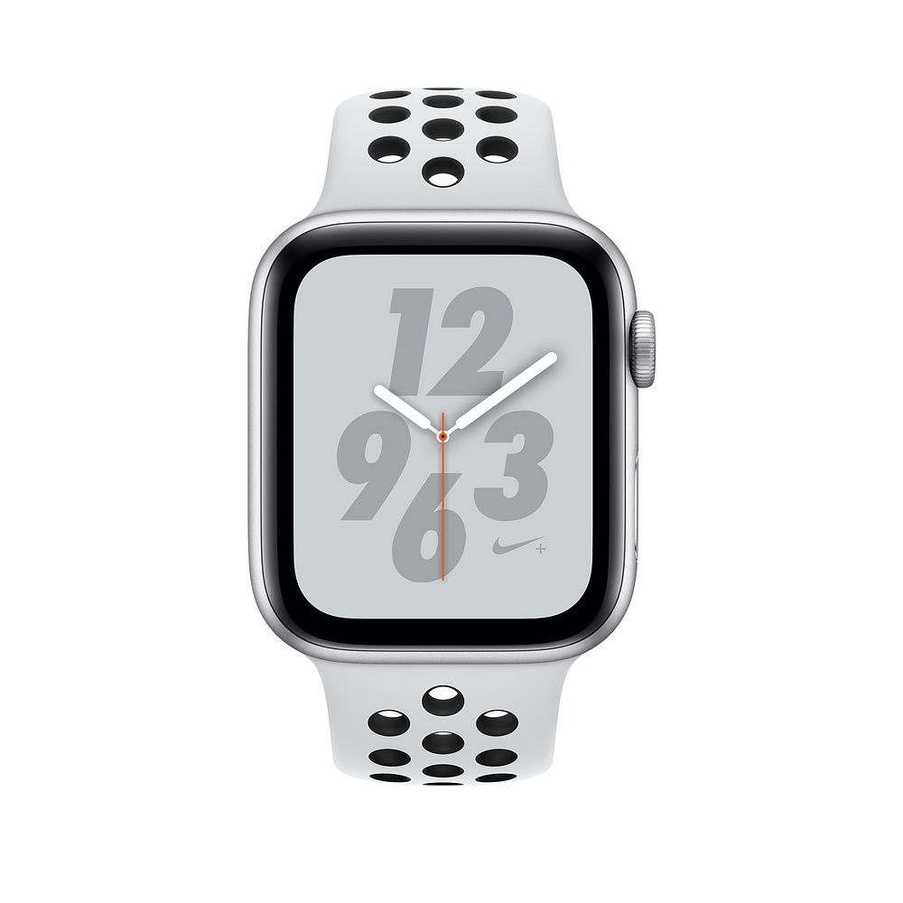 Apple Watch Nike Series 4 GPS 40mm Silver Alum. w. Platinum/Black Nike Sport b. Silver Alum. (MU6H2)