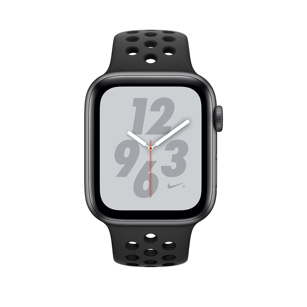 Apple Watch Nike Series 4 GPS 44mm Gray Alum. w. Anthracite/Blk Nike Sport b. Gray Alum. (MU6L2) б/в