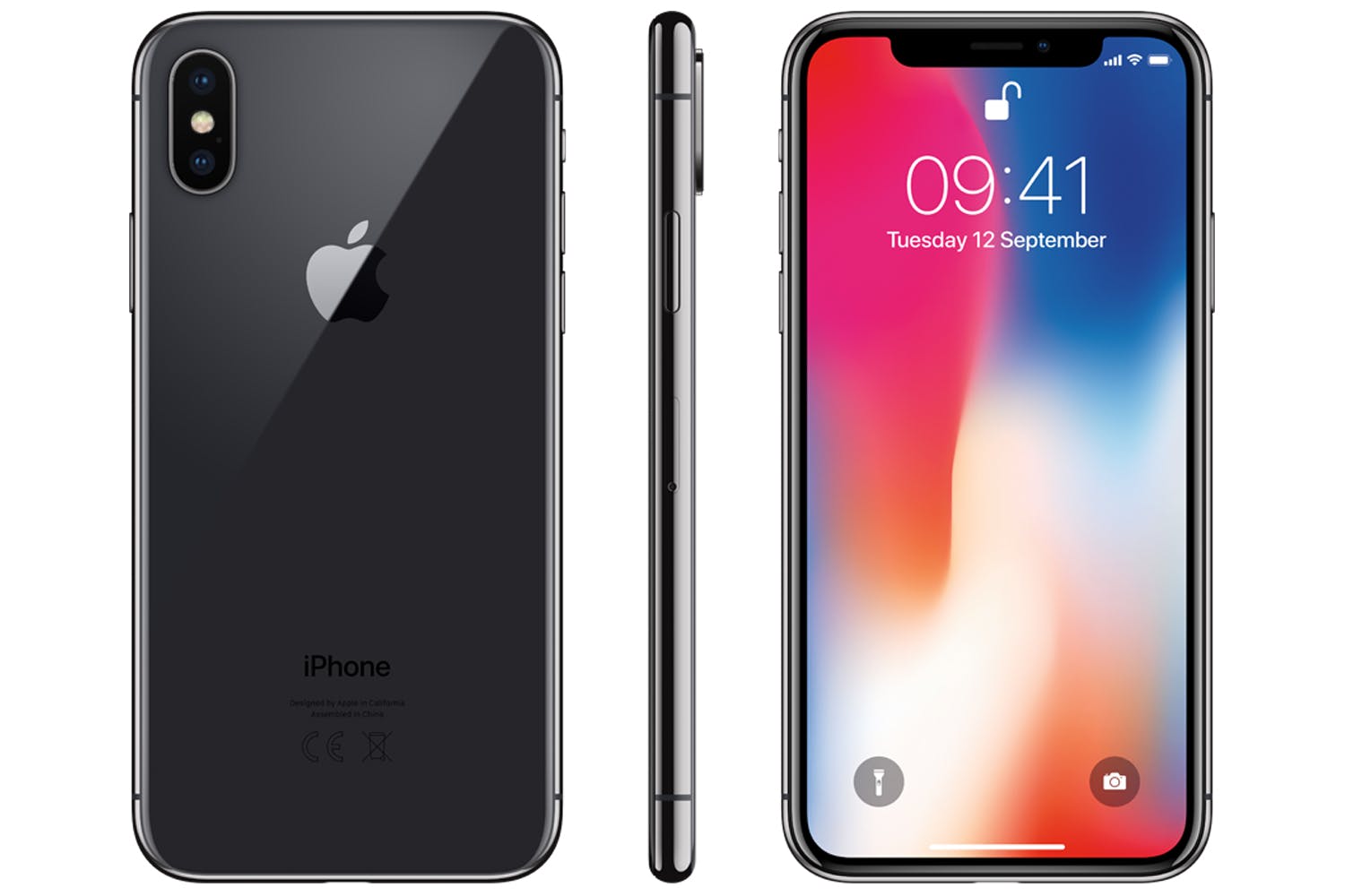 Apple iPhone X 64GB Space Gray (MQAC2)