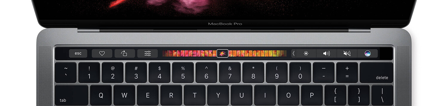 Touch Bar в Макбук Про 13 2017