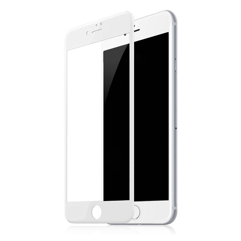 Захисне скло 5D для iPhone 6Plus/6SPlus White б/к