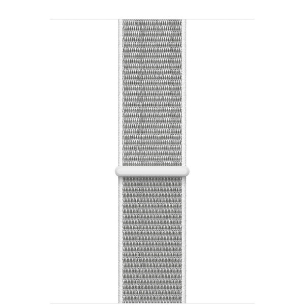 Apple Watch Series 3 GPS + LTE 38mm Silver Aluminum with SEASHELL Sport Loop (MQKJ2)