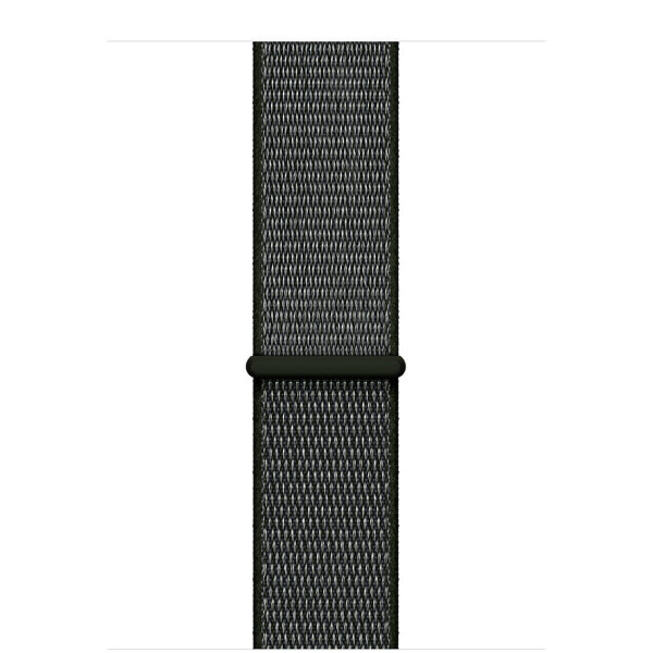 Apple Watch Series 3 GPS + LTE 42mm Gray Aluminum Case with Dark Olive Sport Loop (MQK62)