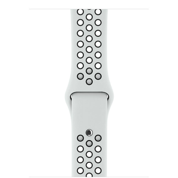 Apple Watch Series 3 Nike + (GPS + LTE) 38mm Silver Aluminum w. Pure Platinum / BlackSport B. (MQM72)