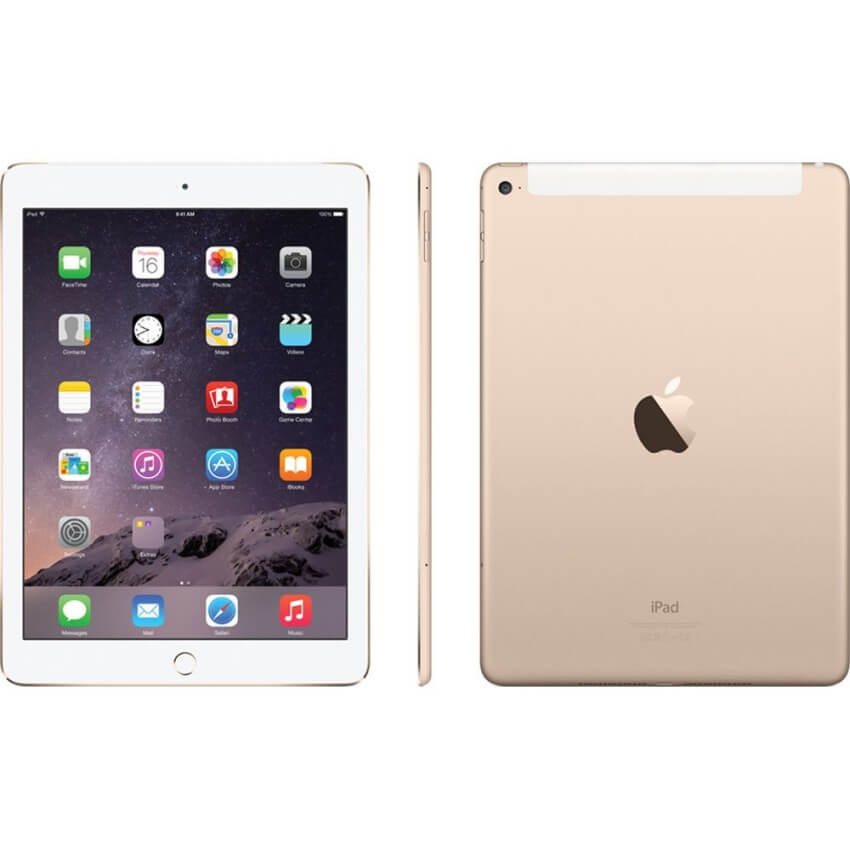 Apple iPad 128Gb Wi-Fi LTE Gold (MPG52RK/A)