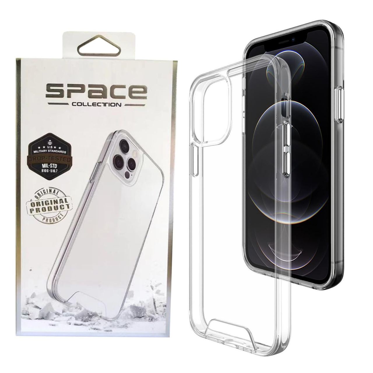 Чохол iPhone 13 Space Collection Clear