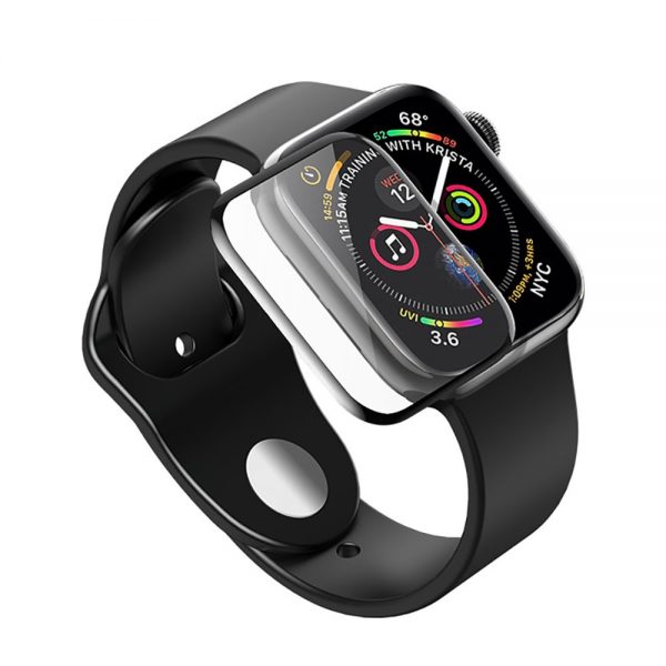 Захисне скло 3D PMMA для Apple Watch 38mm Black