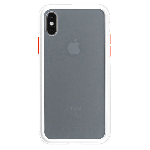 Чохол iPhone 7/8/SE 2020 Gingle Series Transparent/Red