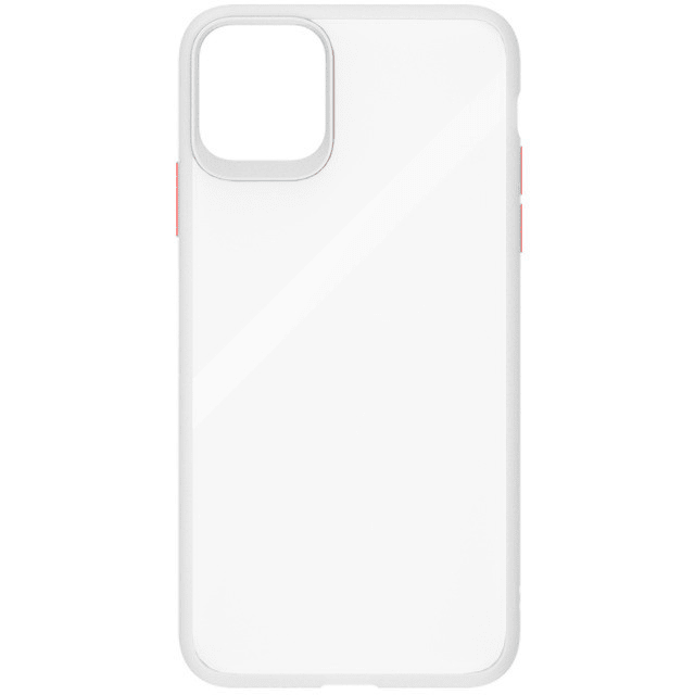 Чехол iPhone 11 Pro Max Gingle Series Transparent/Red