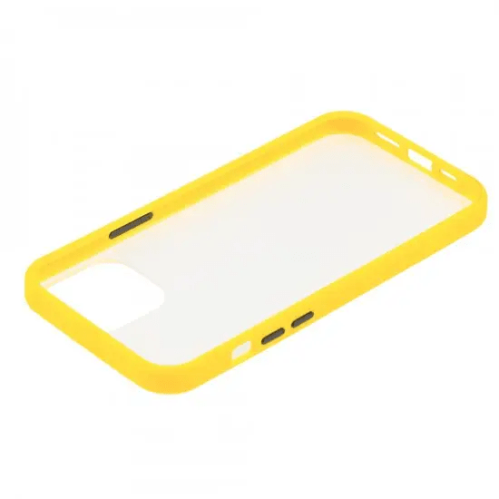 Чехол iPhone 12/12Pro Gingle Series Yellow/Black