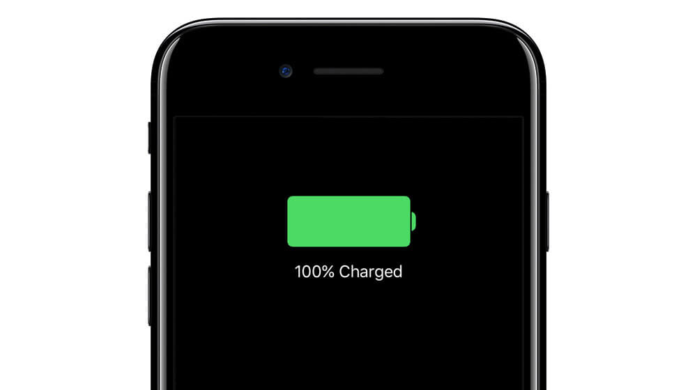 iPhone 7 на полном заряде
